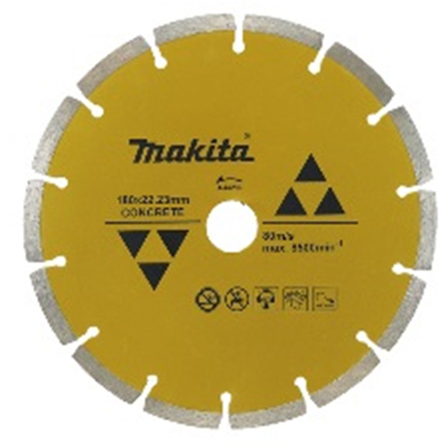 Makita D-44286 Diamond Cut Off Wheel 7" Segmented (Dry) | Makita by KHM Megatools Corp.