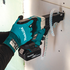 Makita DFR453Z LXT Cordless Brushless Collated Screwdriver 18V 41MM (1-5/8") Auto Feed Screwdriver with Silent Clutch