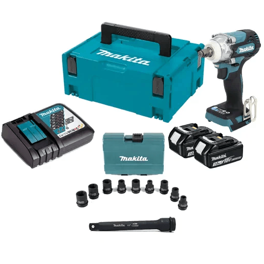 Makita DTW300FJX3 18V Cordless Brushless Impact Wrench (LXT-Series) [Kit] - KHM Megatools Corp.