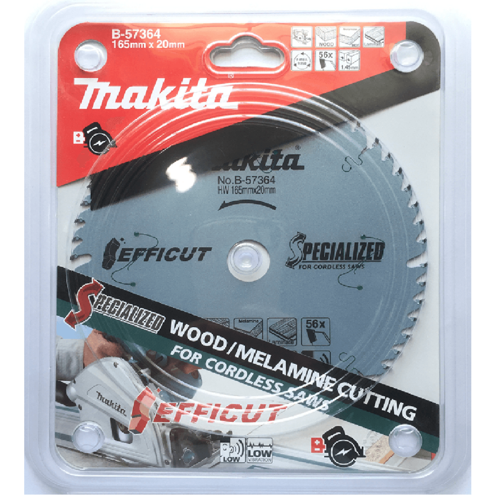 Makita B-57364 Circular Saw Blade 6-1/4" x 56T for Wood - KHM Megatools Corp.