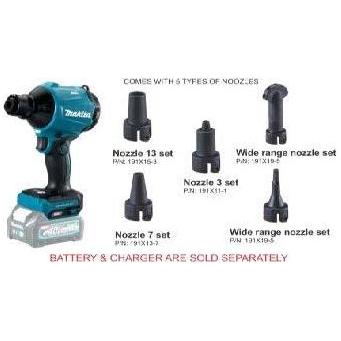 Makita AS001GZ 40V Cordless Dust Air Blower /Inflator XGT [Bare] - KHM Megatools Corp.