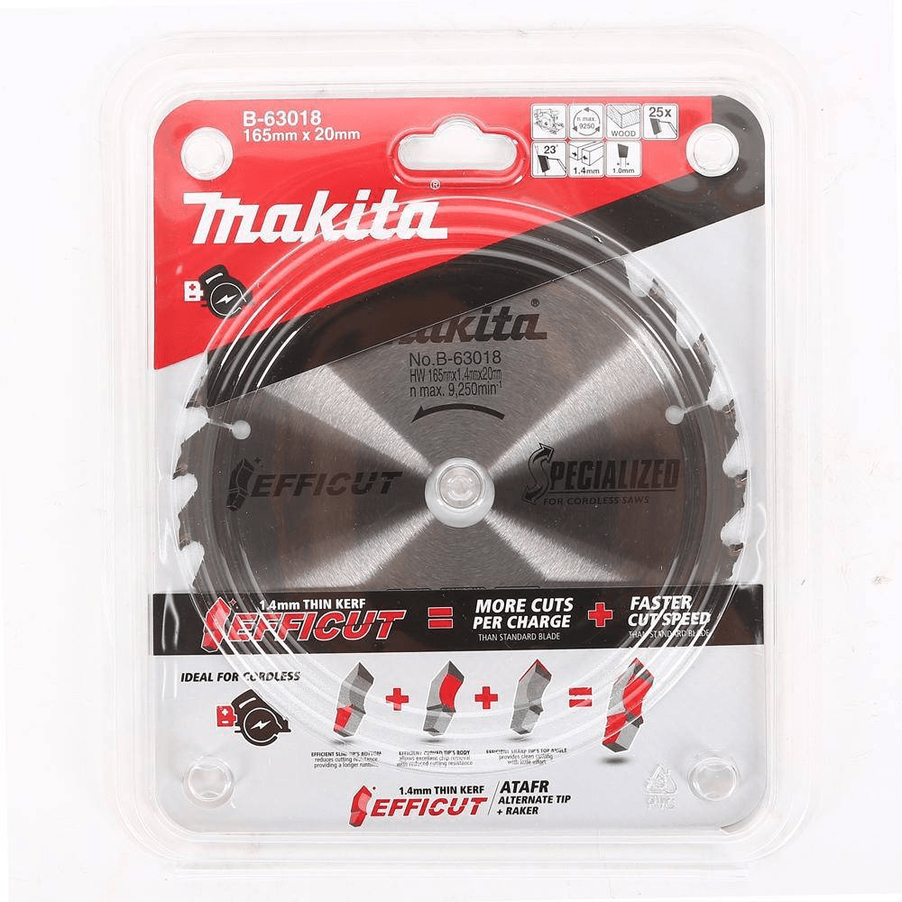 Makita B-63018 Circular Saw Blade 6-1/4" x 25T for Wood - KHM Megatools Corp.
