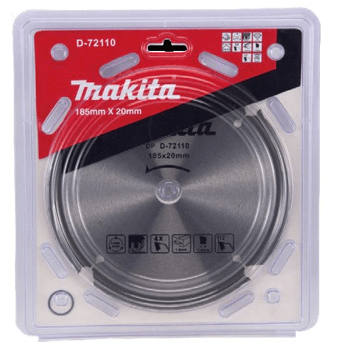 Makita D-72110 PCD Circular Saw Blade 7-1/4" x 4T for Cement Board - KHM Megatools Corp.