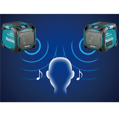 Makita DMR203 12V / 18V Cordless Bluetooth Jobsite Speaker (LXT-CXT) [Bare] - Goldpeak Tools PH Makita
