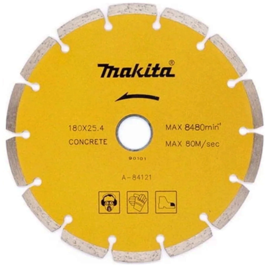 Makita A-84121 Diamond Cut Off Wheel 7" Segmented (Dry) | Makita by KHM Megatools Corp.