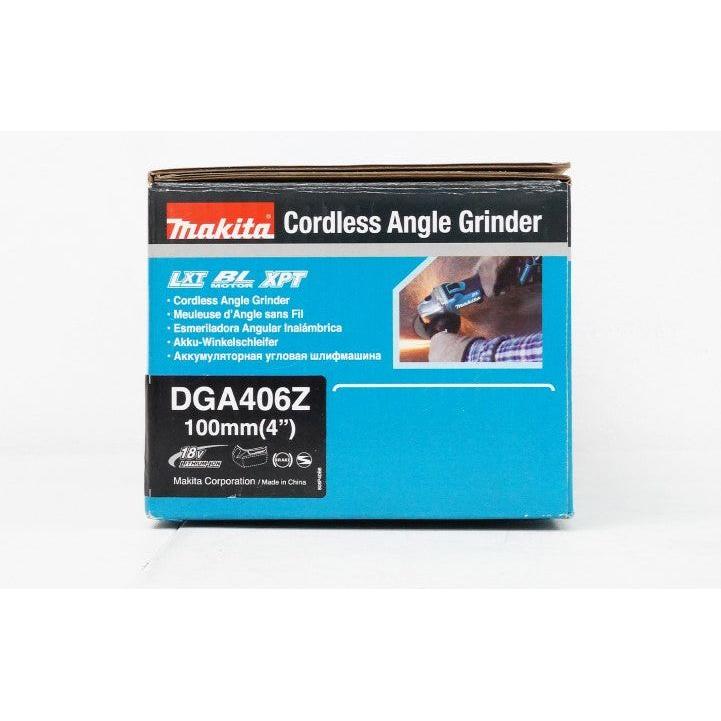 Makita DGA406Z 18V Cordless Brushless Angle Grinder (LXT-Series) [Bare] | Makita by KHM Megatools Corp.