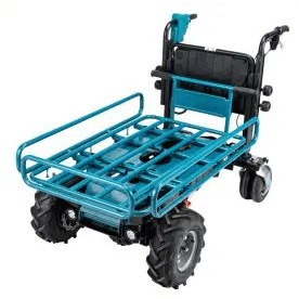 Makita DCU604Z 36V Cordless Wheel barrow / Pipe Frame Carrier 300kg (LXT) [Bare] - KHM Megatools Corp.