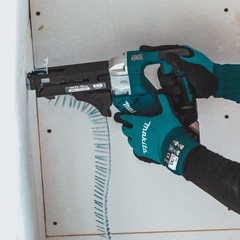 Makita DFR453Z LXT Cordless Brushless Collated Screwdriver 18V 41MM (1-5/8") Auto Feed Screwdriver with Silent Clutch