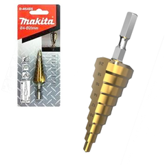 Makita D-46442 Step Drill Bit 1/4" 4-20mm | Makita by KHM Megatools Corp.