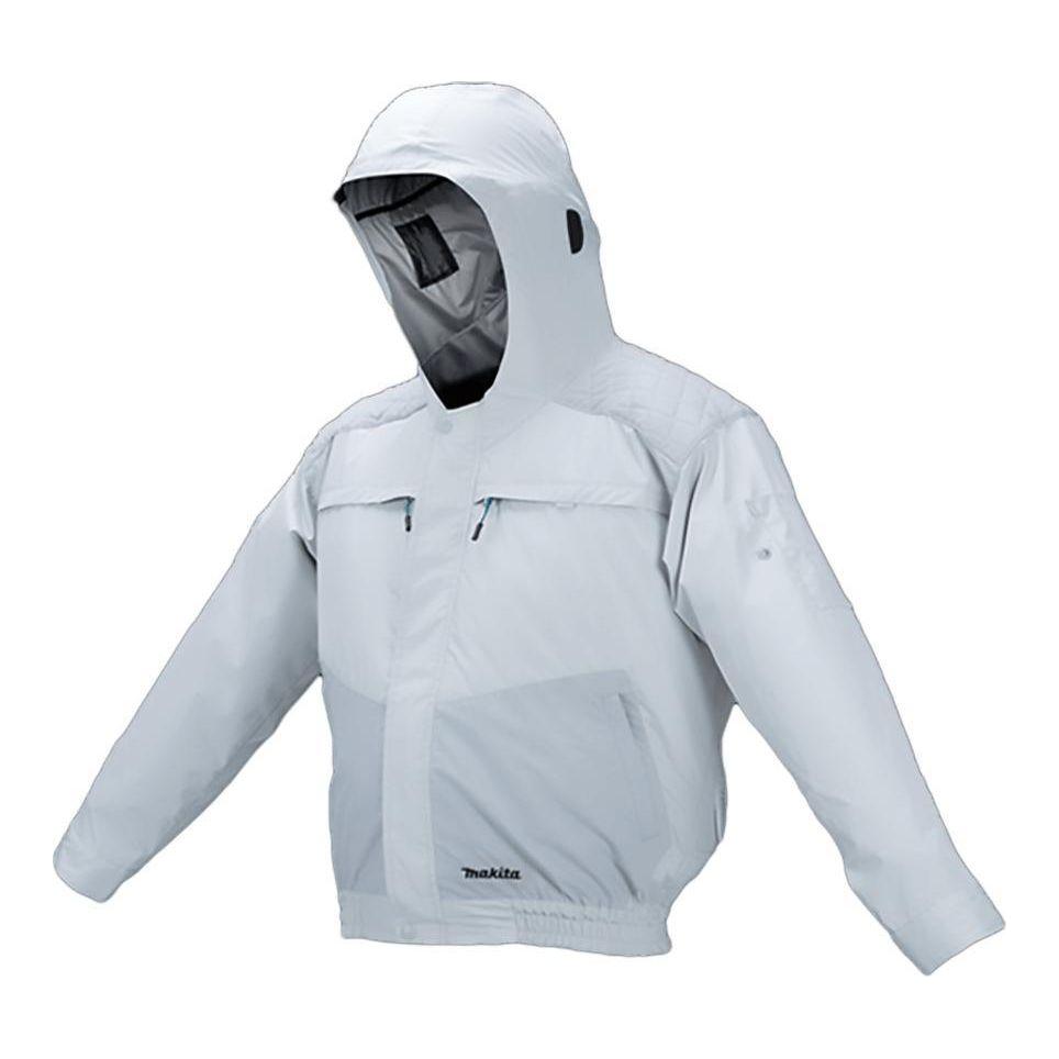 Makita DFJ407Z Cordless Fan Jacket, Titanium-coated Polyester w/ hood (LXT-CXT) [Bare] - Goldpeak Tools PH Makita